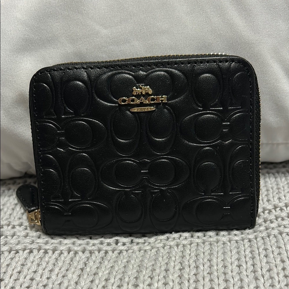 Coach Black Leather Wallet